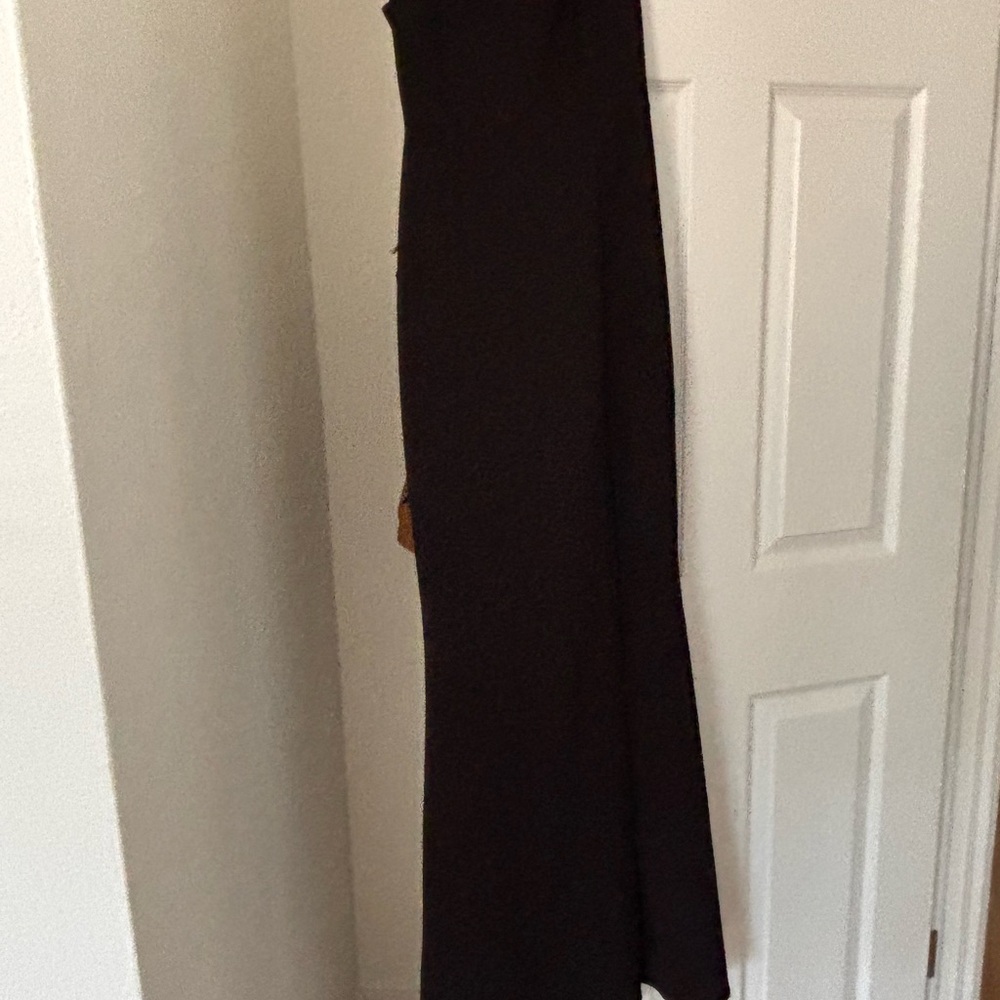 BHLDN Blake Square-Neck Stretch Crepe Maxi Dress
